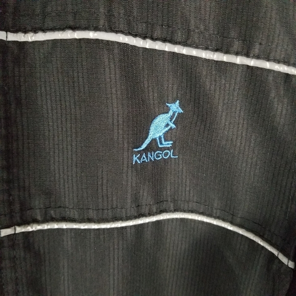 KANGOL | Sprawl2 zip high neck hooded jacket - Picture 3 of 11